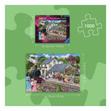 Ravensburger - domek z gwizdkiem - układanka - 1000 elementów