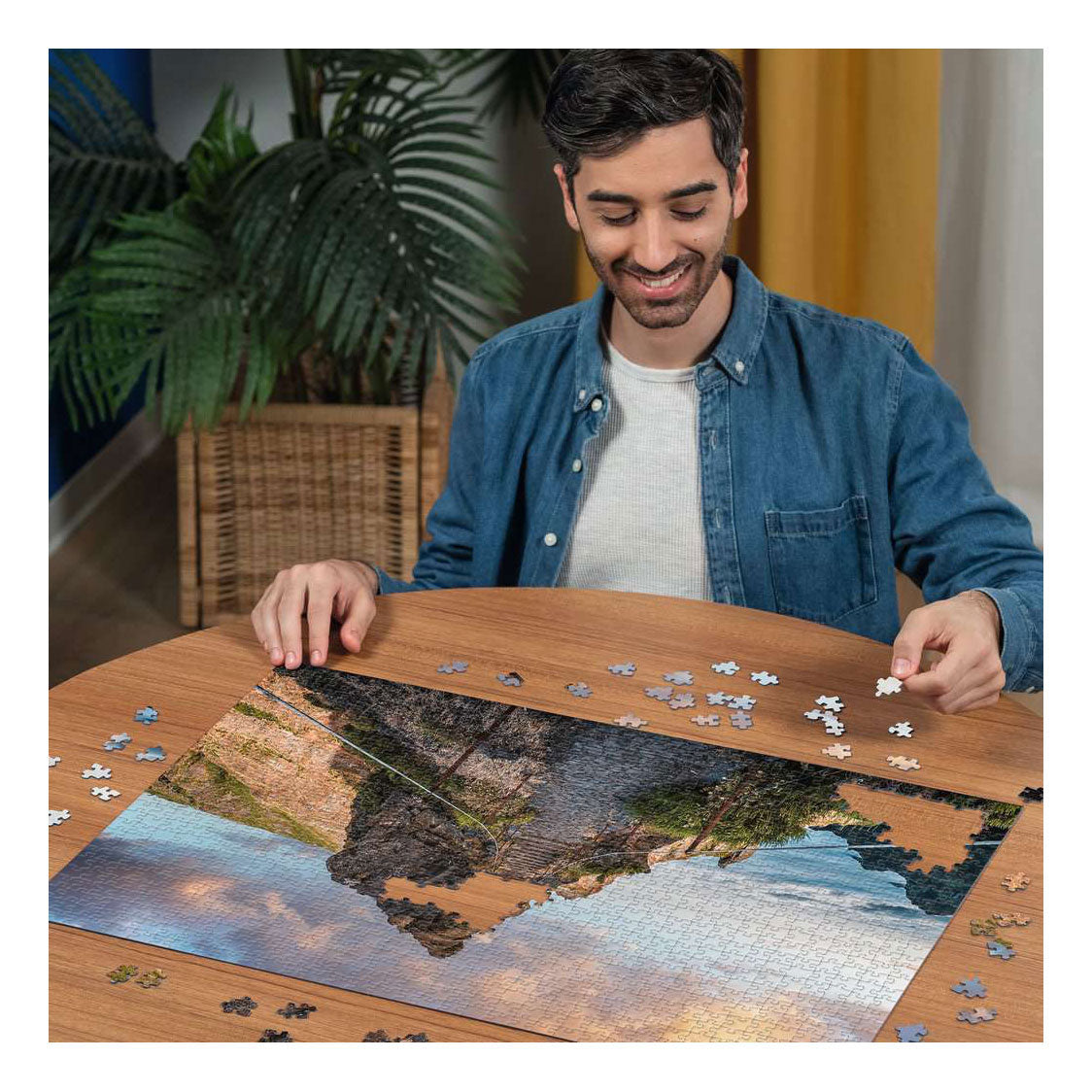 Ravensburger – rajska górska ścieżka – układanka – 1000 elementów
