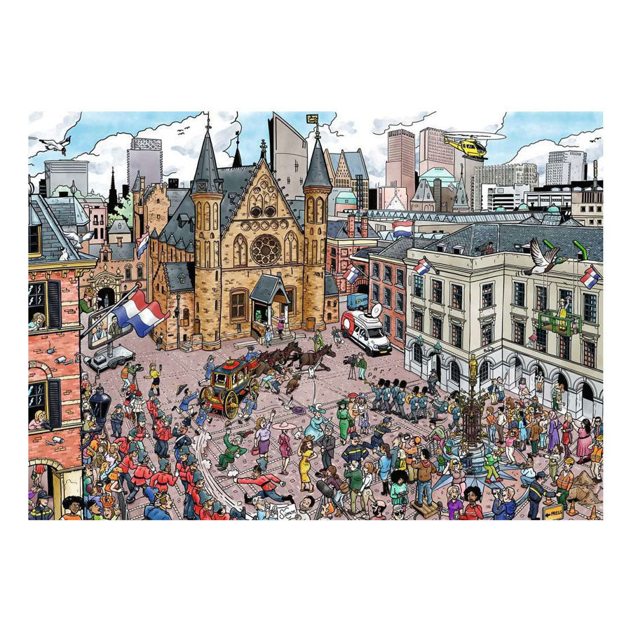 Puzzle Ravensburger Fleroux Haga - 1000 elementów.