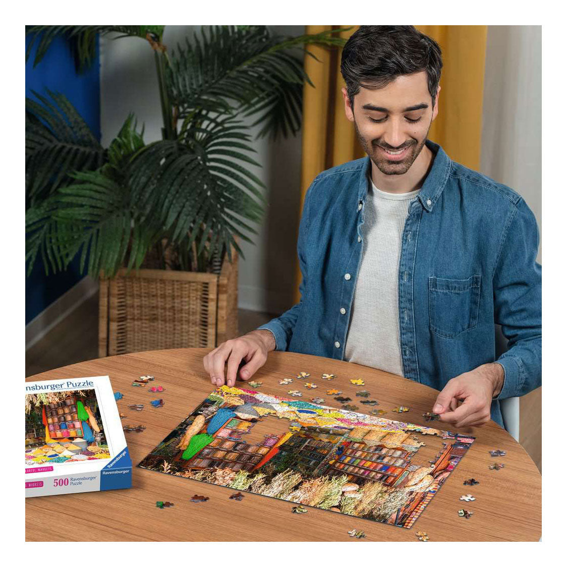 Ravensburger – kolorowe przyprawy, Maroko – układanka – 500 elementów
