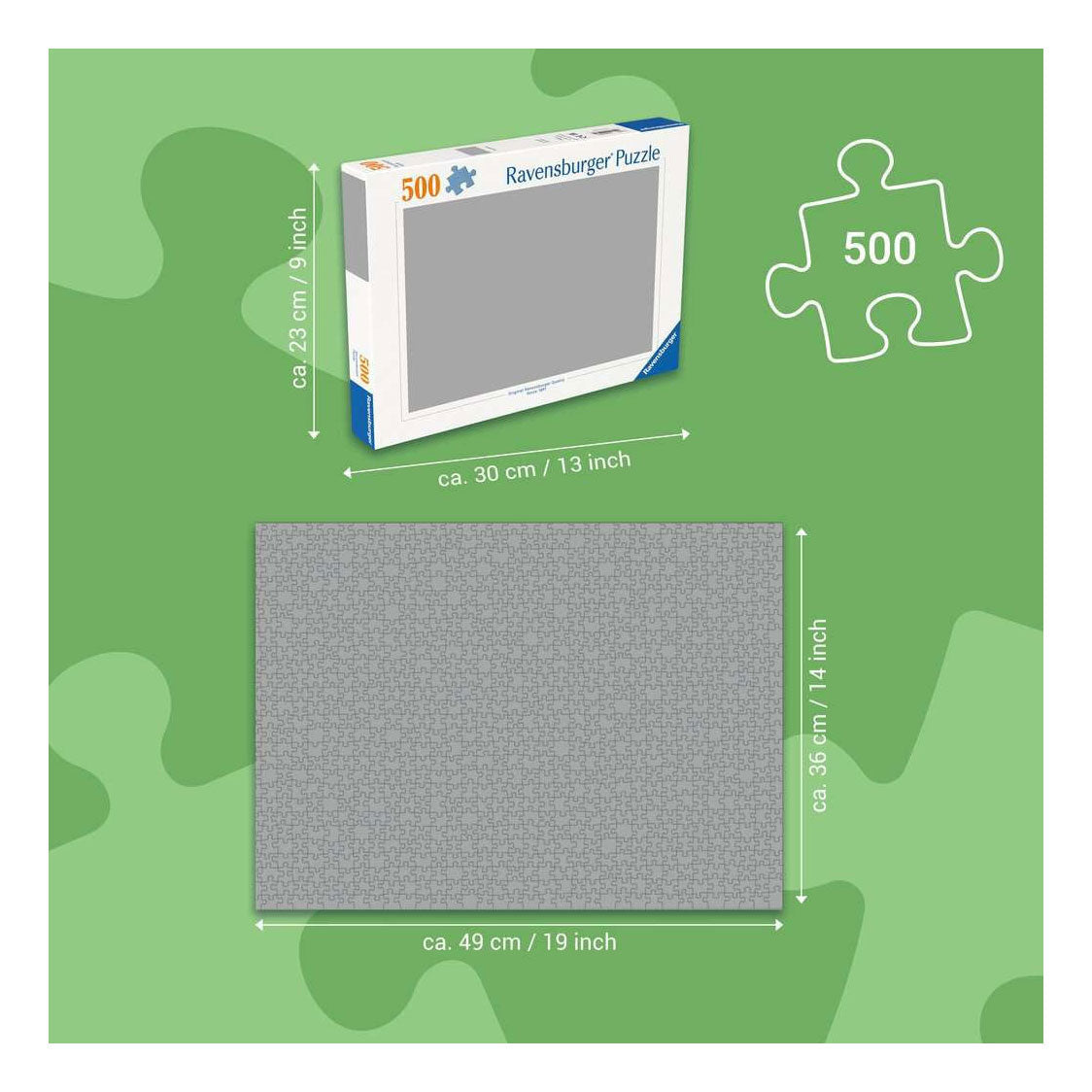 Ravensburger – królik i laska – układanka – 500 elementów