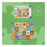 Ravensburger – Twarze Pokémonów – puzzle dla dzieci – 100 elementów XXL