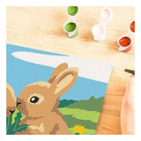 Ravensburger – creart: bunny friends – malowanie po numerach