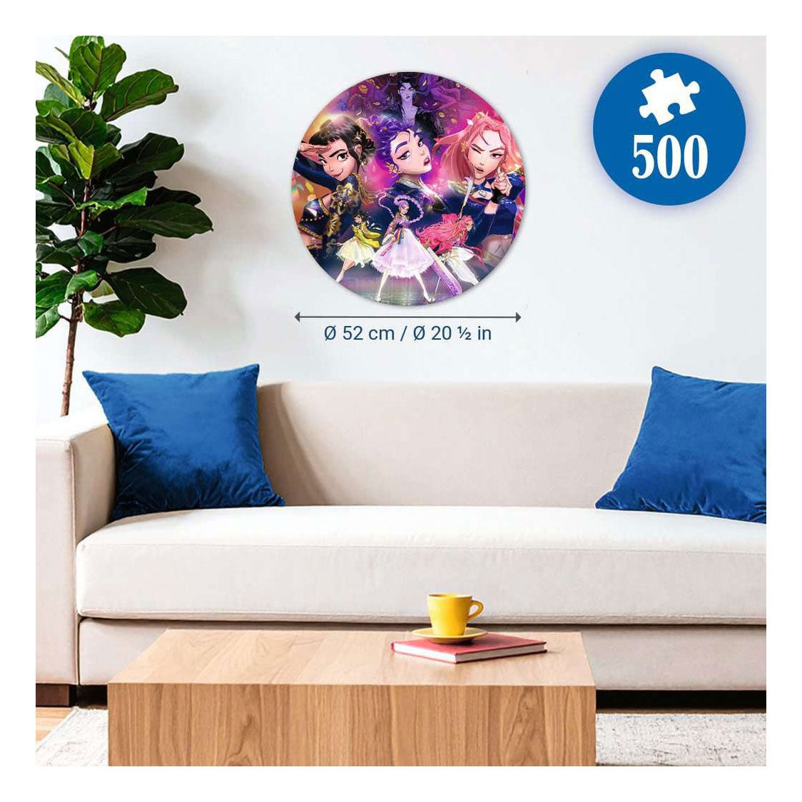 Puzzle Ravensburger Kpop łowcy demonów - 500 elementów.