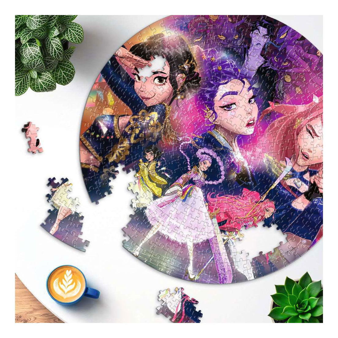 Puzzle Ravensburger Kpop łowcy demonów - 500 elementów.