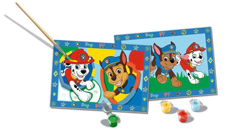 Ravensburger Crect Paint według numeru - Paw Patrol