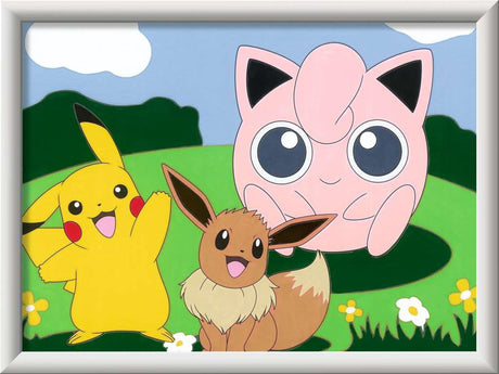 Ravensburger Crerec Painting at Numer - Pokémon Classics