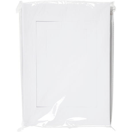 Firma Creativ https: www.cchobby.nl passepartout-lijst-afm-a4-a6-230-gr-wit-2x60-stuk-1-doos