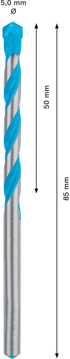 Wiertarka wielofunkcyjna Bosch Expert cyl-9 5 x 50 x 85 mm - 260890...