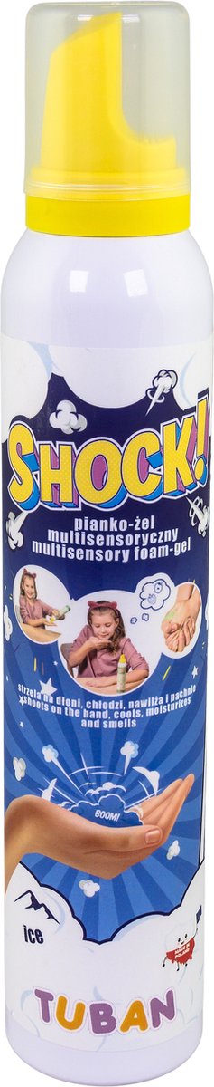 Szok Tubański! multisensoryczny żel w piance 200 ml lód