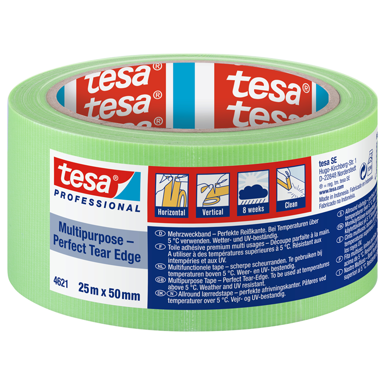 Tesa professional 1068918 - 4621 multipuperftareg25mx50mm | 1 szt