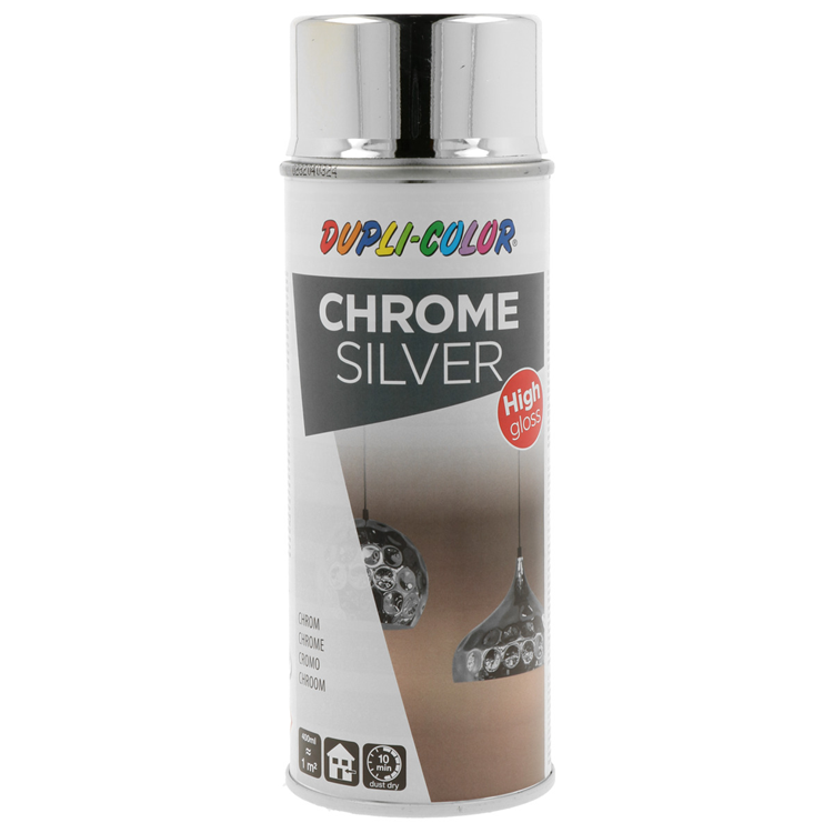 Motip 1000372 - chrom srebrny 400 | 2 szt