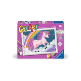 Farba Ravensburger Creart według numerów - jednorożec