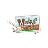 Ravensburger Creart - koty i psy - malowanie po numerach od 11 lat