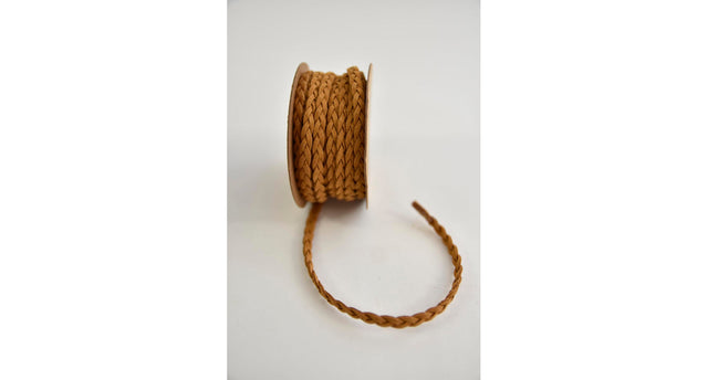 Vlechtband leer 7mm 6mtr terra