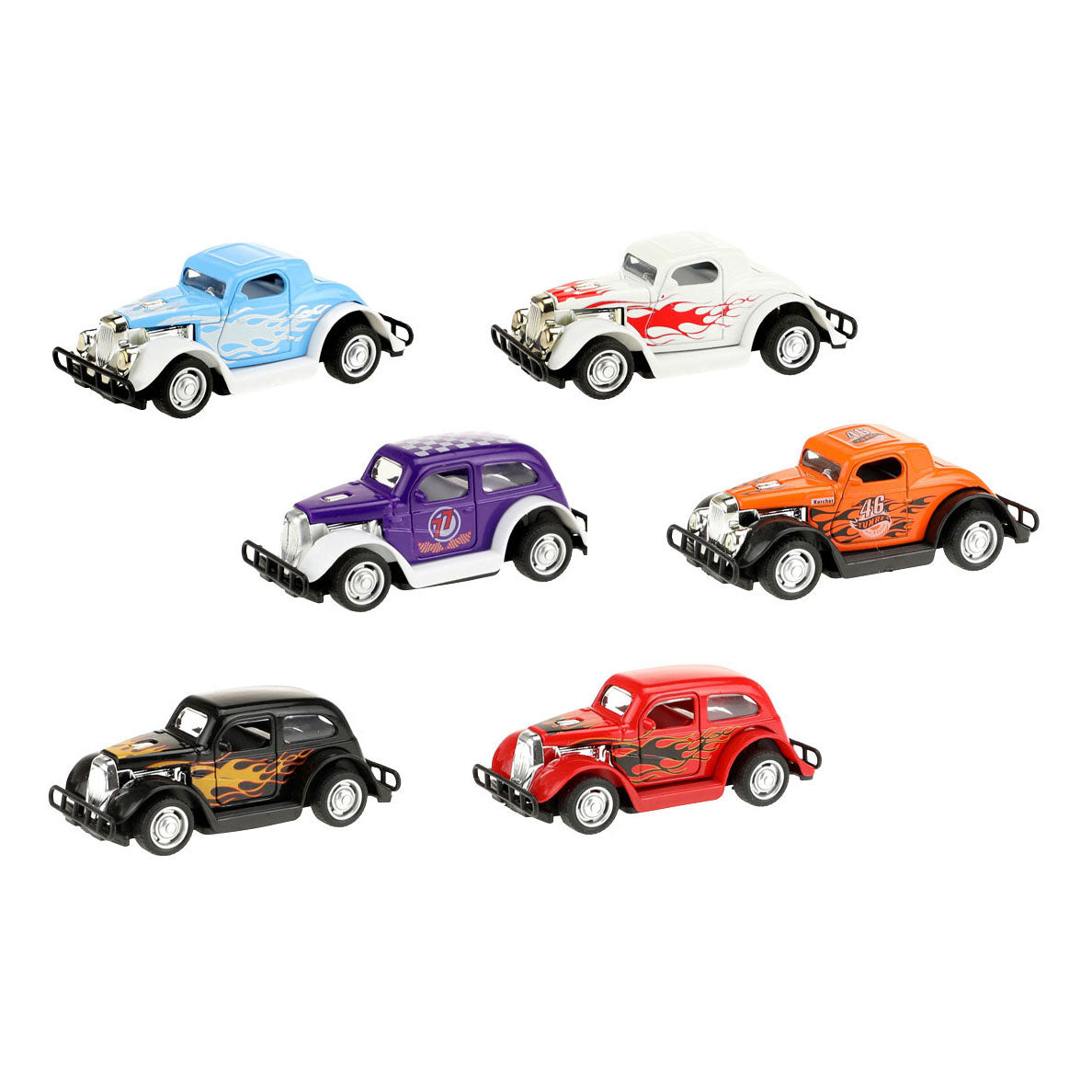 Metalworld, samochód typu pull back typu hot rod