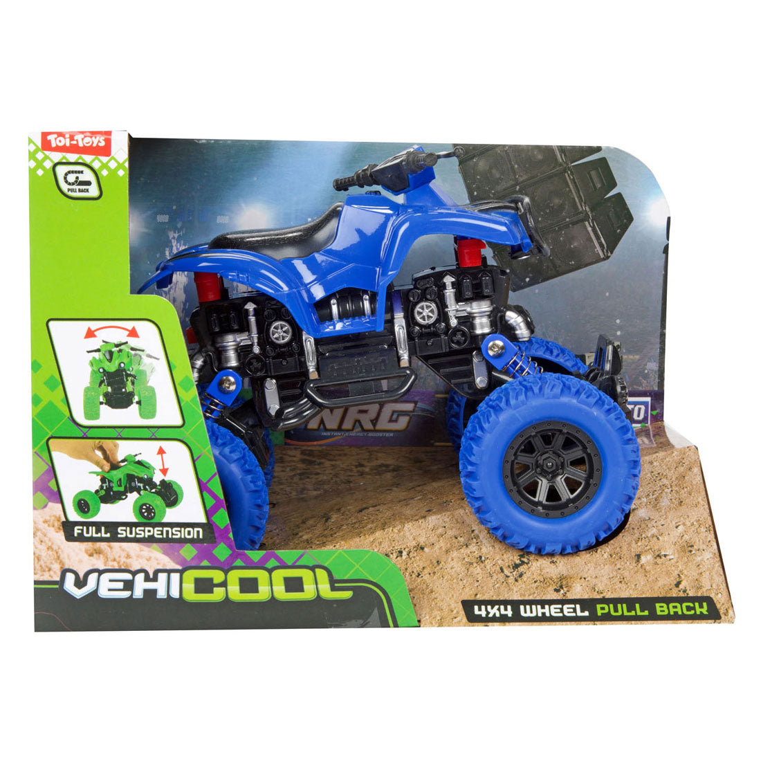 Vehicool z napędem na quad