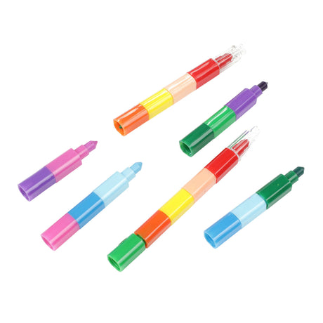 Toi-toys Kredka woskowa 10 w 1, 2 szt.