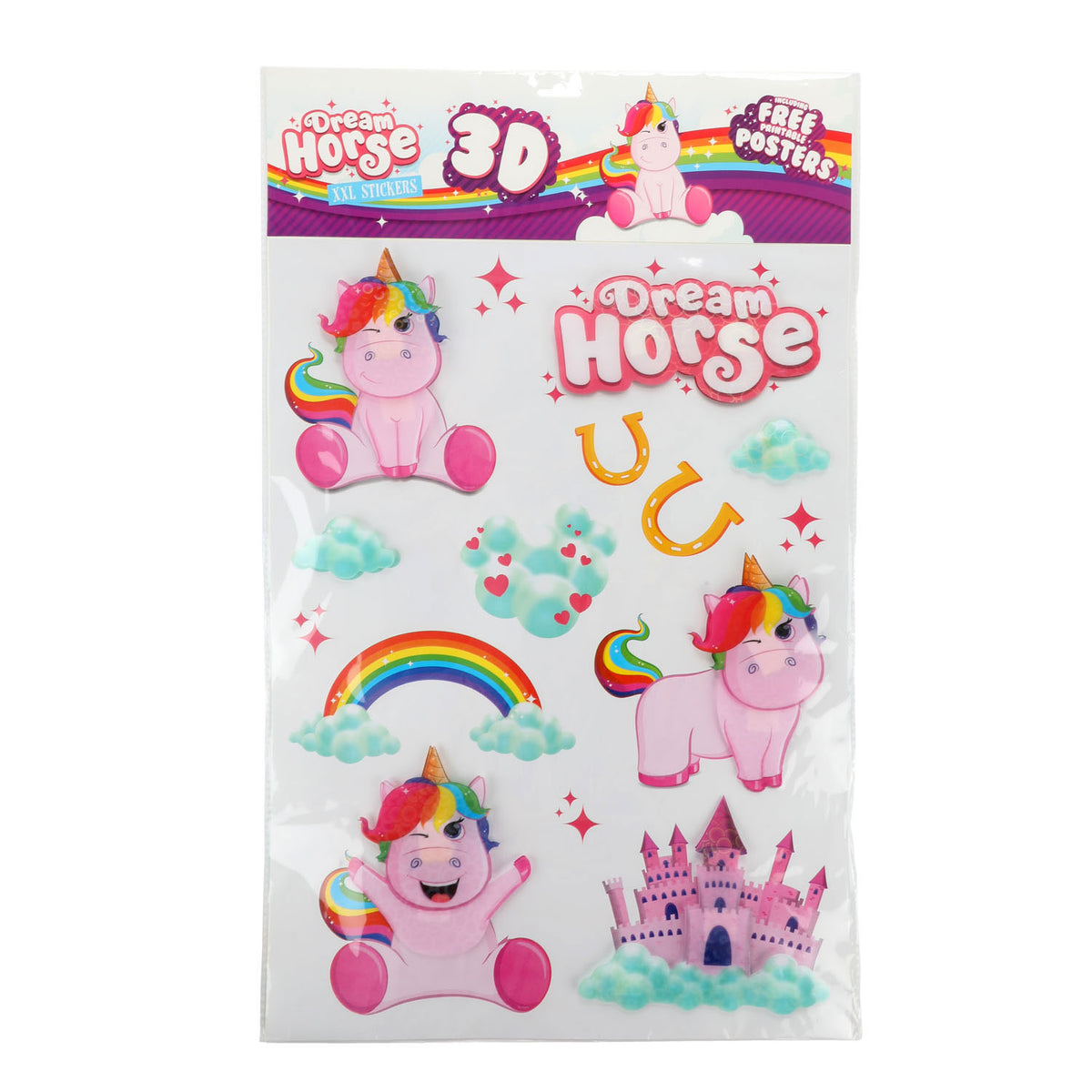 TOI-TOYS WALL DECO NAKCJE UNICORN