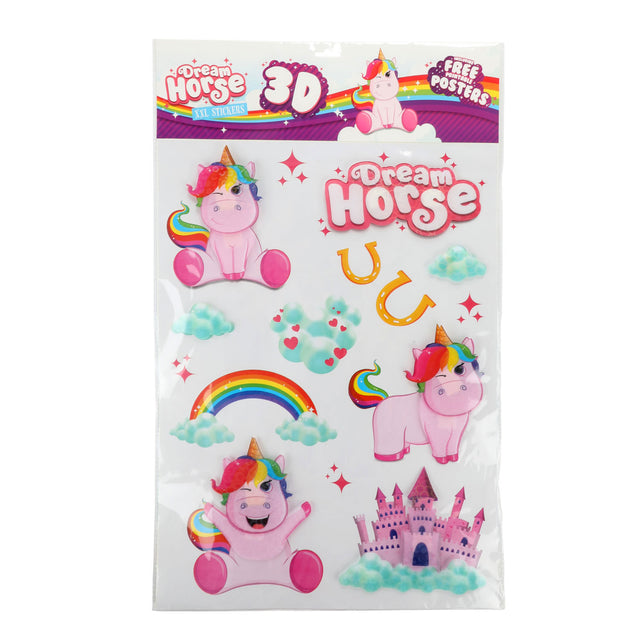 TOI-TOYS WALL DECO NAKCJE UNICORN