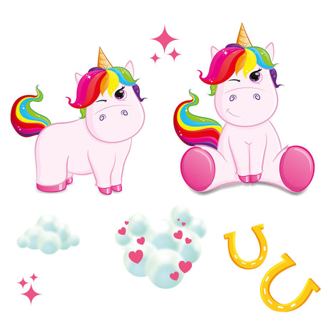 TOI-TOYS WALL DECO NAKCJE UNICORN