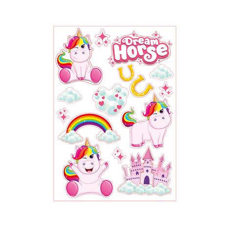 TOI-TOYS WALL DECO NAKCJE UNICORN