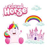 TOI-TOYS WALL DECO NAKCJE UNICORN