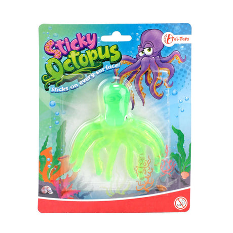 TOI-TOYS Window Crawler Sticky Octopus