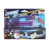 Toi-toys Zestaw szpiegowski do zabawek - lustrzane okulary + sekretny długopis i lampka
