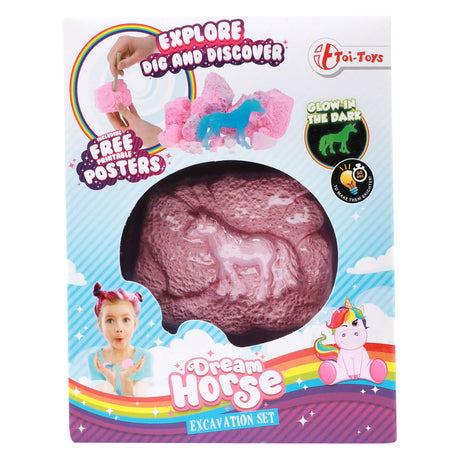 Toi-Toys Egrance Set Eenhoorn Glow w ciemności