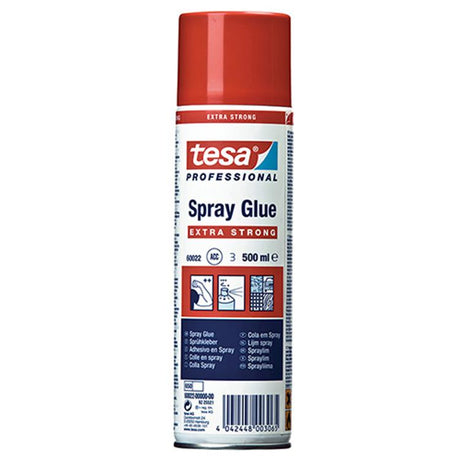 Tesa professional 1059263 - tesa klej w sprayu bardzo mocny 500ml | 6 sztuk