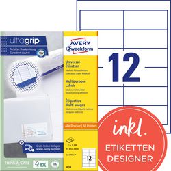 Etykiety uniwersalne Avery 3659 97x42,3mm