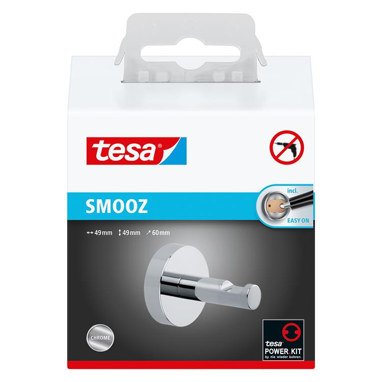 Tesa 1061439 - haczyk na szlafrok Smooz | 1 szt