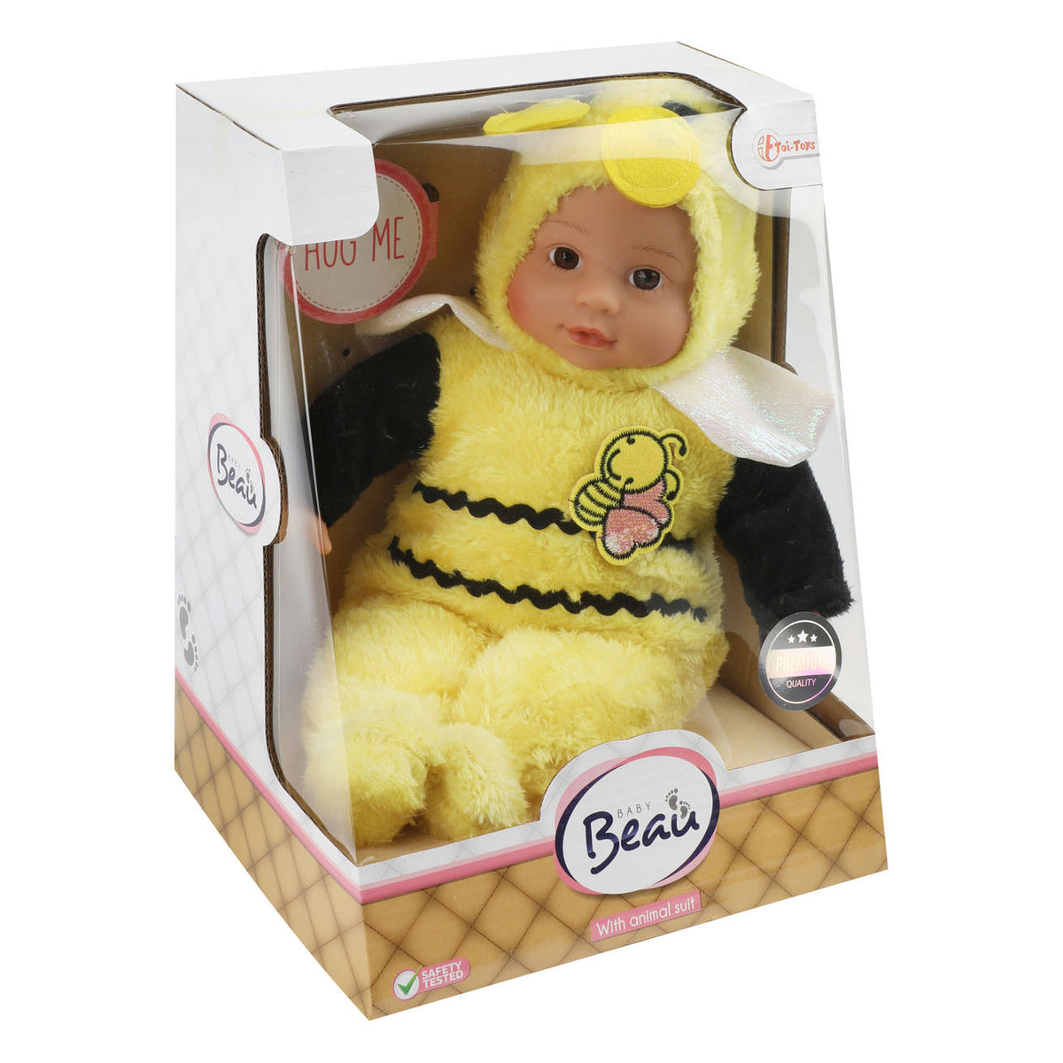 Baby beau babypop w garniturze zwierząt w