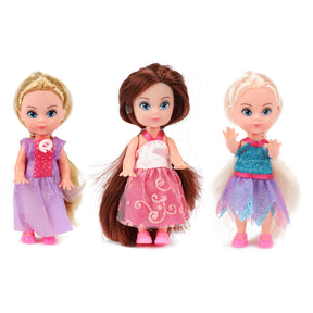 Beau baby mini lalka księżniczka, 11 cm