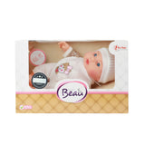 Beau Baby Babypop z kapeluszem, 23 cm
