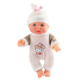 Beau Baby Babypop z kapeluszem, 23 cm