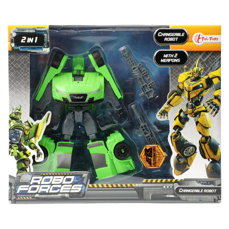 Roboforces zmienia samochód sportowy robota