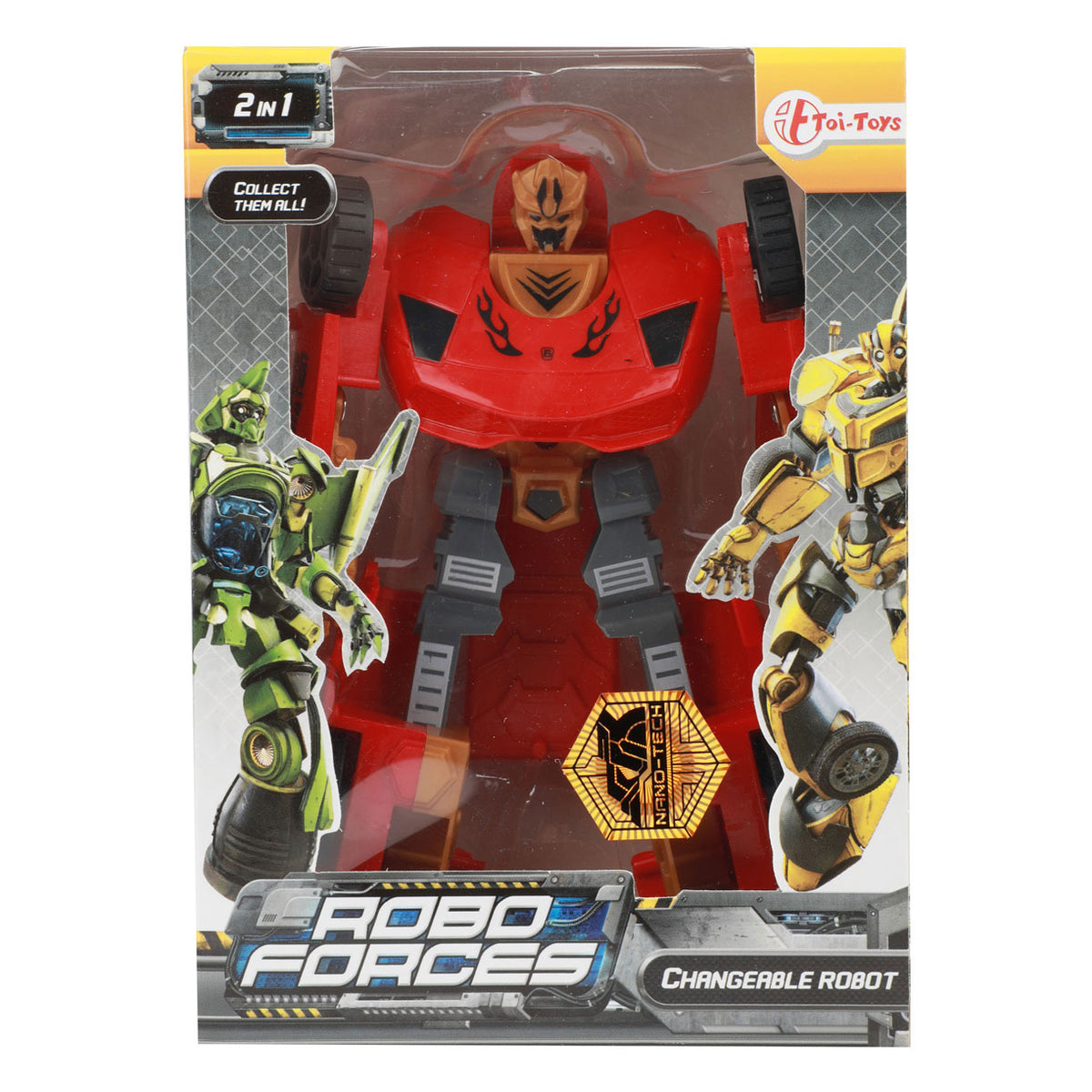 Roboforces przekształca samochodzik robota - uni