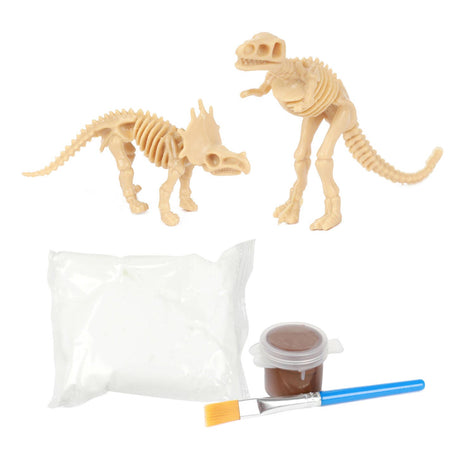 Z gliny powietrznej World of Dinozaur możesz stworzyć własny zestaw z gliny dinozaurów