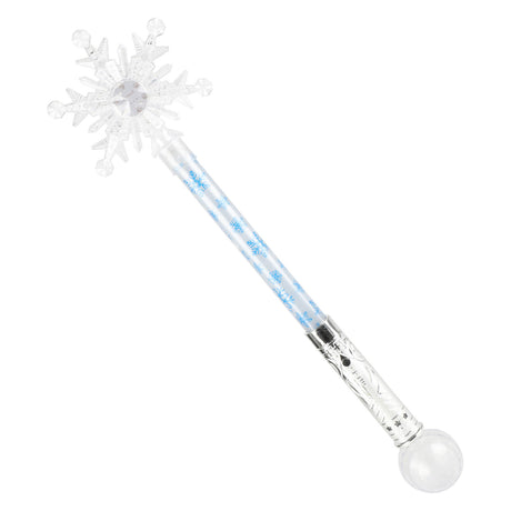 TOI-TOYS Ice Princess Magic Wand Snowflake ze światłem