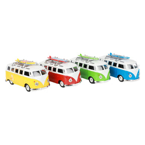 TOI-TOYS PULL-BACK RETRO BUSTA Z LEKUJĄ