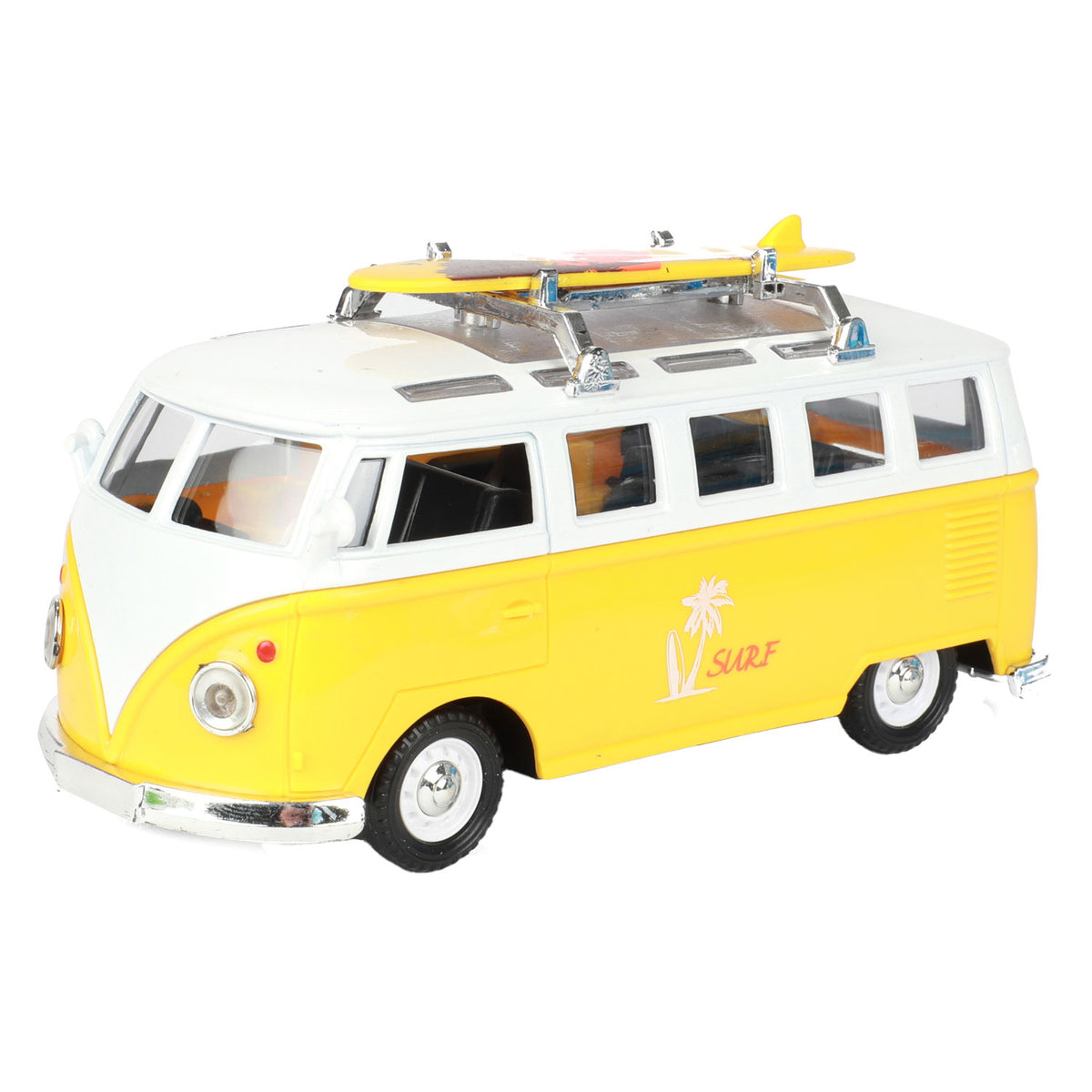 TOI-TOYS PULL-BACK RETRO BUSTA Z LEKUJĄ