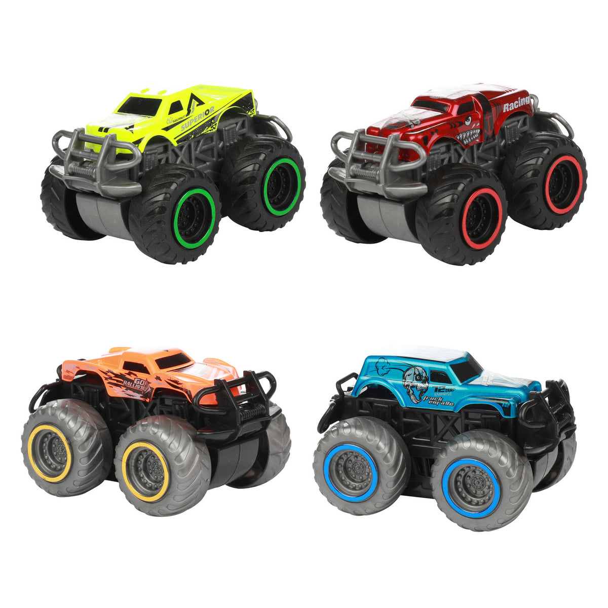 Toi-zabawki vehicool monster trucki ze strzelanką