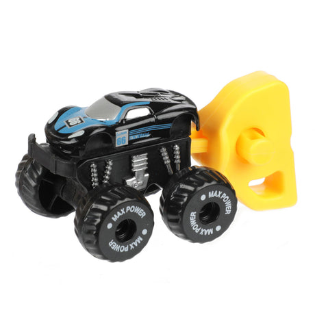 Turbo wyścigowa Monster Truck ze strzelcem w jajku