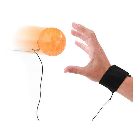 Toi-zabawki Zabawkowa piłka bungee ø5cm ze światłem