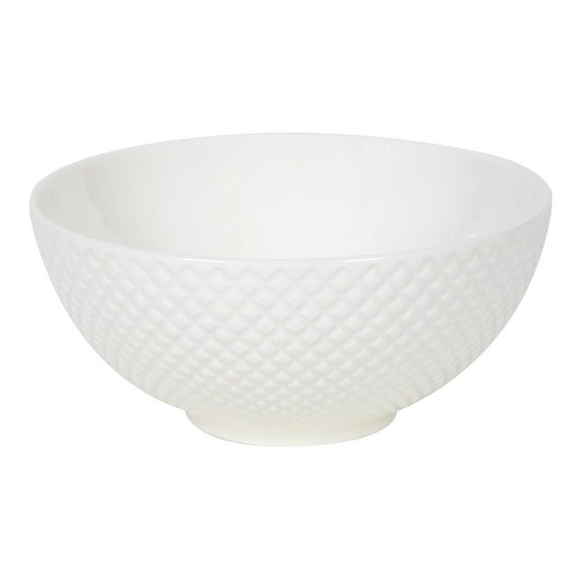 Porcelanowe naczynie diamentowe ø15,4cm, opakowanie 6 sztuk