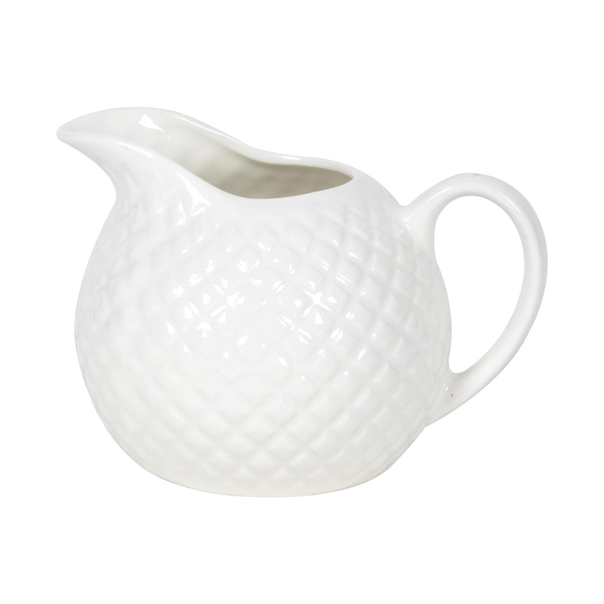Porcelanowy zestaw do kremu diamentowego, dzbanek na mleko i cukiernica
