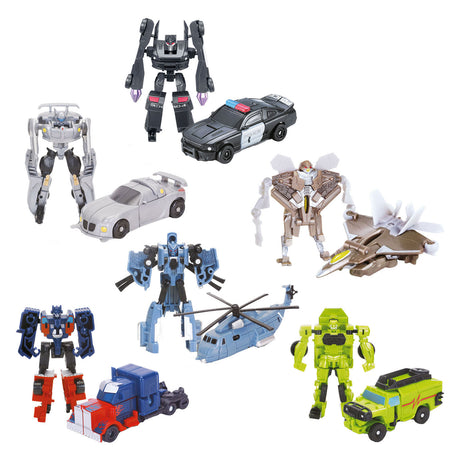 Toi-toys roboforces przekształcają pojazd robota