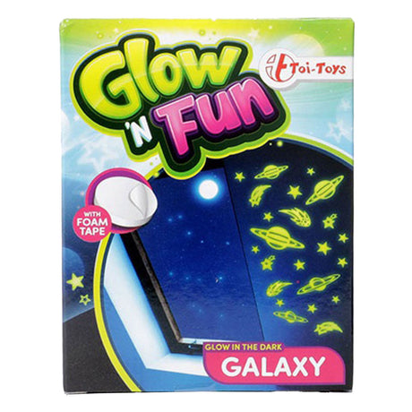 TOI-TOYS GLOW i zabawny blask w ciemnej kosmicznej podróży